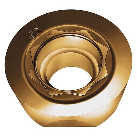 Round Milling Insert, Round, 0.3940 in, ROMX, 0.1970 in MPN:6949985
