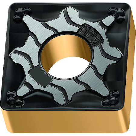 Square Turning Insert, 1/2 in, SNMG, 3/100 in MPN:8116110