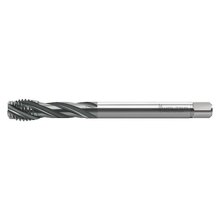 Spiral Flute Tap, M16-2.00, Plug, 4 Flutes, Metric Coarse MPN:TC121-M16-L0-WY80BD