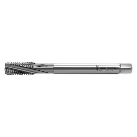 Spiral Flute Tap, M12-1.75, Plug, 4 Flutes, Metric Coarse MPN:TC122-M12-L1-WW60BC