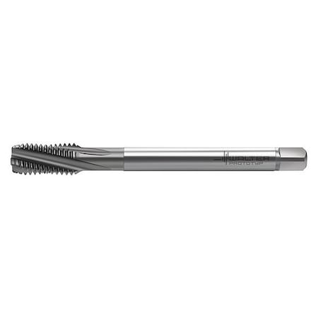 Spiral Flute Tap, M16-2.00, Plug, 4 Flutes, Metric Coarse MPN:TC122-M16-L0-WW60BC