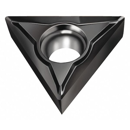 Triangle Turning Insert, Triangle, 5/32 in, TCGT, 0.4 mm, Carbide MPN:6955661