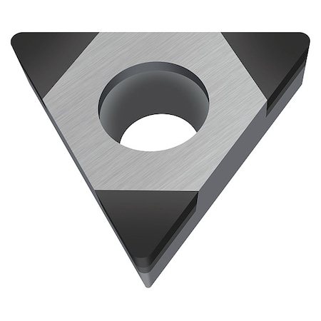 Triangle Turning Insert, 1/4 in, TC., 0.008 in MPN:7823873