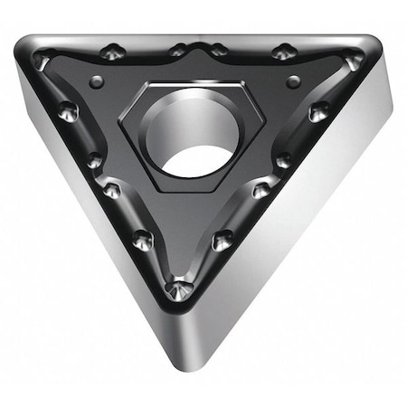 Triangle Turning Insert, Triangle, 3/8 in, TNMG, 1.2 mm, Carbide MPN:7251972
