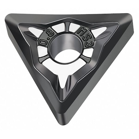 Triangle Turning Insert, Triangle, 1/2 in, TNMG, 0.4 mm, Carbide MPN:6890827