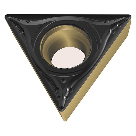 Triangle Turning Insert, Triangle, 7/32 in, TPGT, 0.4 mm, Carbide MPN:7385557