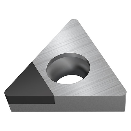 Triangle Turning Insert, Triangle, 3/8 in, TPGW, 0.4 mm, PCD MPN:7132685