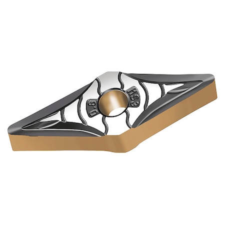 Diamond Turning Insert, Diamond, 3, VNMG, 2, Carbide MPN:6890840