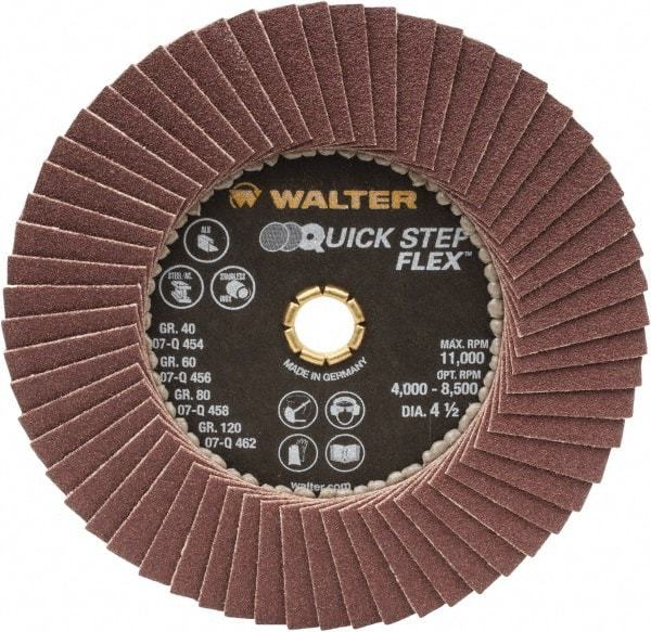 Flap Disc: 120 Grit, Aluminum Oxide, Type 29 MPN:07Q462