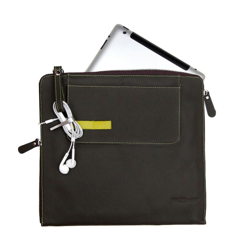 Walter + Ray ZipSleeve Leather Organizer, Gray MPN:TZ003EGD