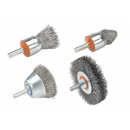 Mtd Straight Brush Crimped 1/2