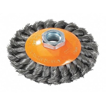 Saucer Cup Brush Knot-twist 5