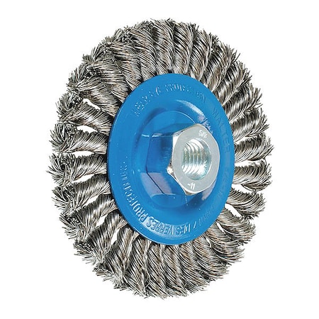 Wide Wheel Brush Knot 4.5