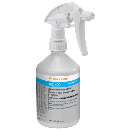 SC 400 Cleaner/Degreaser, 16.9 fl oz Spray Bottle, Ready to Use, Solvent Based MPN:53G513
