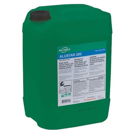 ALUSTAR 200 Cleaner/Degreaser, 5.2 gal Pail, Concentrated, Water Based MPN:53G707