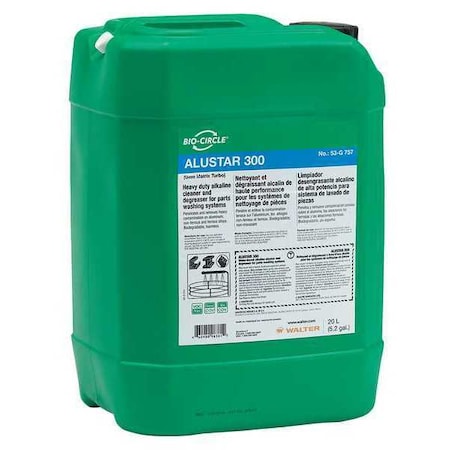 ALUSTAR 300 Cleaner/Degreaser, 5.2 gal Pail, Concentrated, Water Based MPN:53G757
