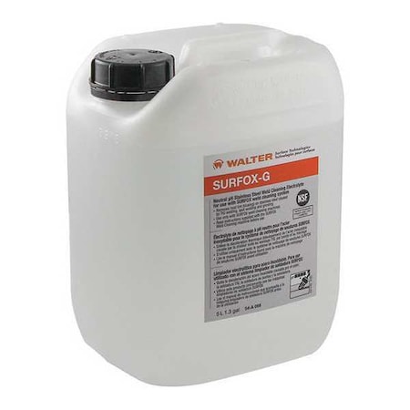 Weld Cleaning Solution, 5 L, Carboy MPN:54A066