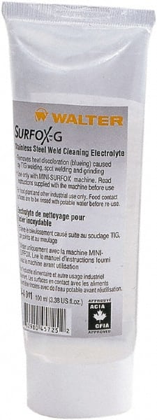 3.4 Ounce, TIG Welder Electrolyte Solution MPN:54A001 - Pkg Qty 6