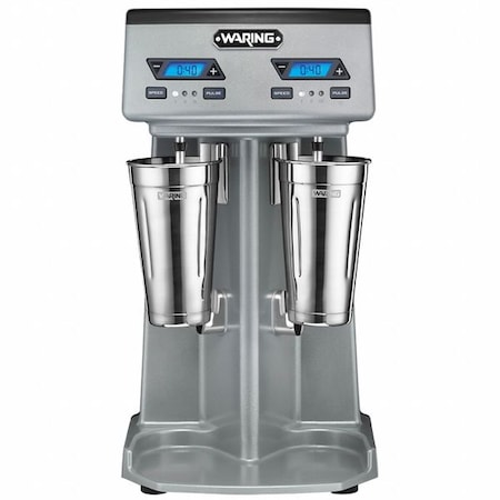 Double-Spindle Drink Mixer, Gray, 56 oz MPN:WDM240TX
