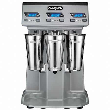 Triple-Spindle Drink Mixer, Gray, 84 oz MPN:WDM360TX
