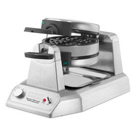 Waring® WW200 Heavy-Duty Double Vertical Belgian Waffle Maker -120V 1400 Watts WW200