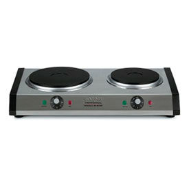 Waring WDB600 - Hot Plate Double Burner Commercial 120V WDB600