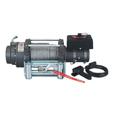Electric Winch, 4-3/5HP, 12VDC MPN:17801
