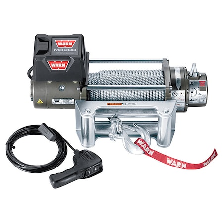 Electric Winch, 4-4/5HP, 12VDC MPN:26502