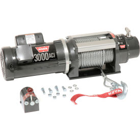 Warn® 3000ACI 3000 Lb. Cap. 120V AC Powered Utility Winch 93000 93000