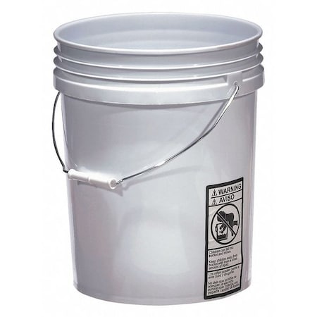 Bucket, Plastic, 5 gal. MPN:543