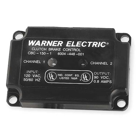 Clutch/Brake Control, 120VAC, 90VDC MPN:CBC-150-1