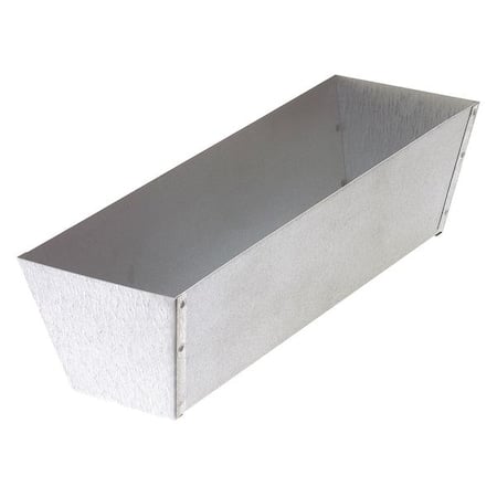 Mud Pan, Galvanized, 12