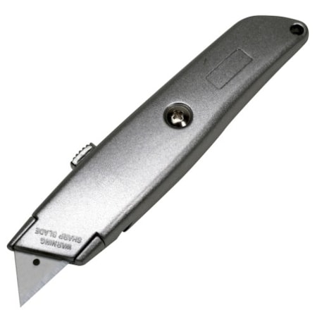 Utility Knife w/3 Blades, Utility, Zinc MPN:366