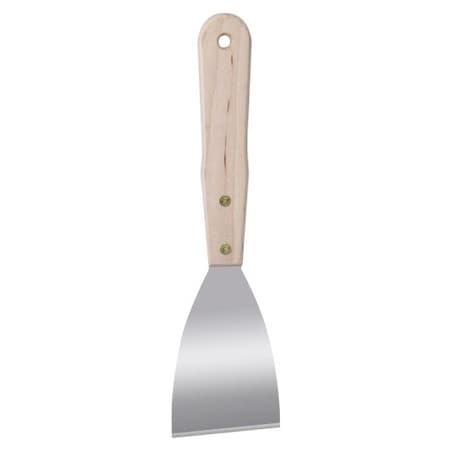 Bent Burn-Off Scraper, Long Handle, .060