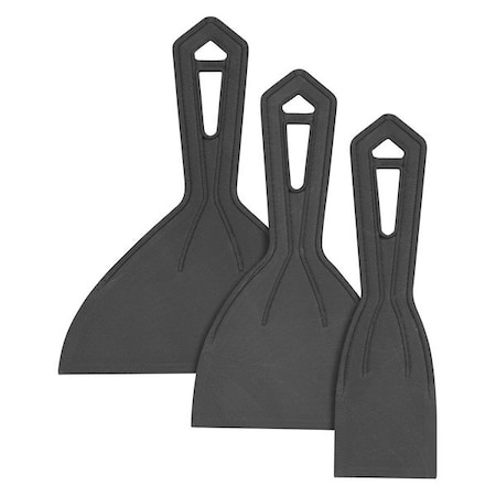 Putty Knives Set, Plastic, 3 pcs. MPN:8150