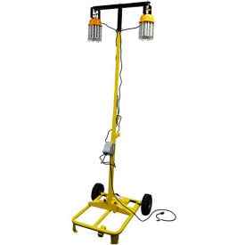 Warner® Portable LED Light Cart 36000 Lumens 300W 120V P11310
