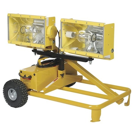 220, 000 Lumens, Metal Halide Temporary Job Site Light MPN:P12000W