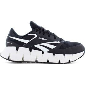 Reebok RB3033 FloatZig Work Men's Athletic Shoes Composite Toe Size 8M Black/White RB3033-M-08