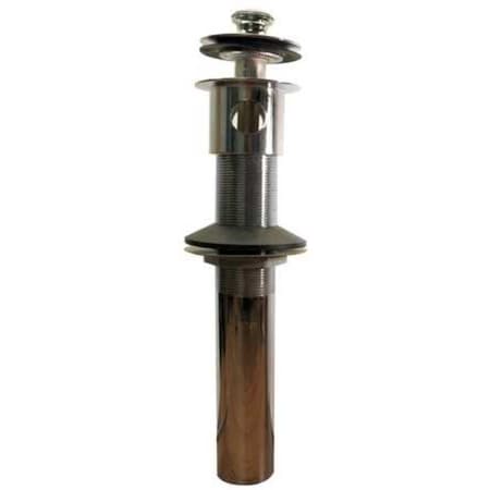 Push Pull Lav Drain, w/Overflow, 1-1/4 In MPN:800-PP-BRS-CP