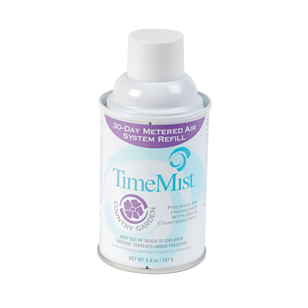 TimeMist Premium Metered Air Freshener Refill, 6.6 Oz, Country Garden, Carton of 12 Units MPN:1042786CT