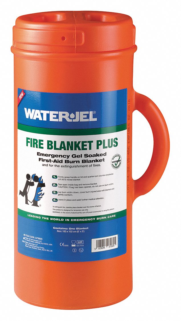 Fire Blanket 60 W 72 L Tan Orange Case MPN:G7260C-4.69.000