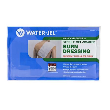 Burn Face Dressing, Blue, 18