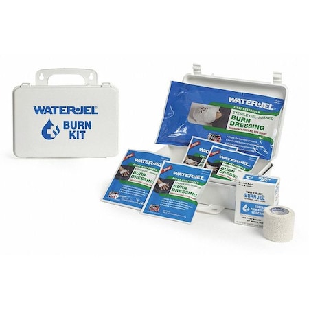 Burn Care Kit, Plastic Case, 7 Components, 1-10 People Served MPN:FSK-HA.69.000