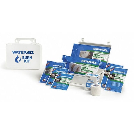 Burn Care Kit, Plastic Case, 9 Components MPN:IWK-HA.69.000