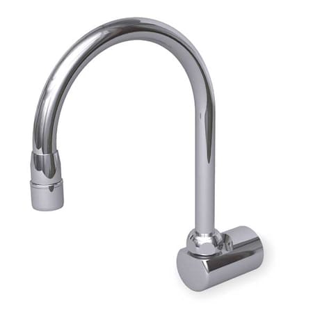 Foot Pedal Spout, Single Hole Mount, Chrome 1 Hole MPN:L074-55WSA