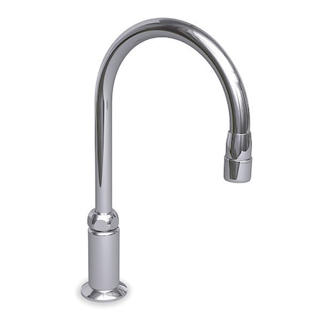 Foot Pedal Spout, Single Hole Mount, Chrome 1 Hole MPN:L084-55WSA