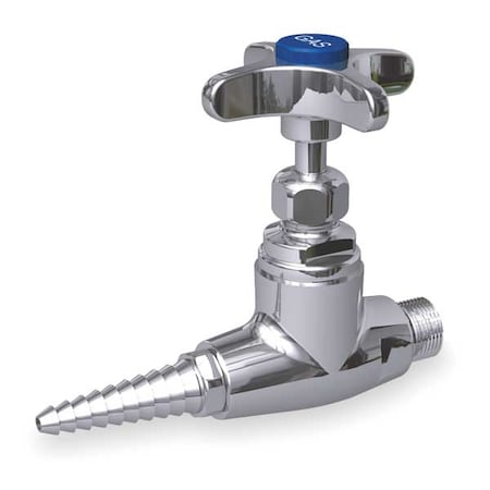 Needle Valve, Straight, Brass, 3/8 In. MPN:L2880