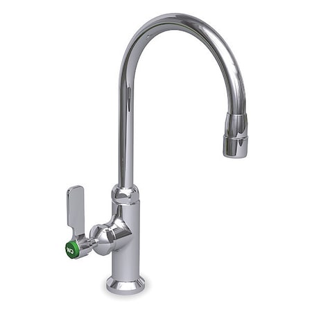 Manual Laboratory Faucet, Single Hole Mount, Chrome 1 Hole MPN:L614-55LE
