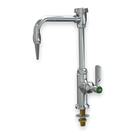 Manual Laboratory Faucet, Single Hole Mount, Chrome 1 Hole MPN:L614VB-LE