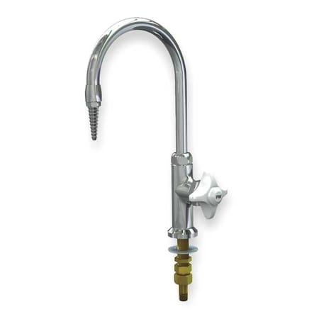 Manual Laboratory Faucet, Single Hole Mount, Chrome 1 Hole MPN:L684